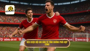 Kèo cược đội ghi bàn từ tình huống phối hợp cánh