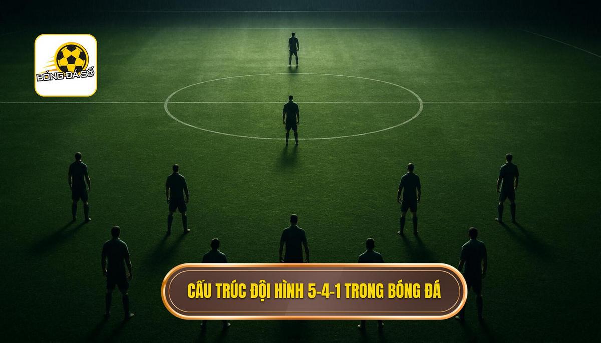 Cấu trúc và Nguyên tắc Cơ bản của Đội hình 5-4-1