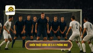 Chiến thuật bóng đá 5-4-1 phòng ngự