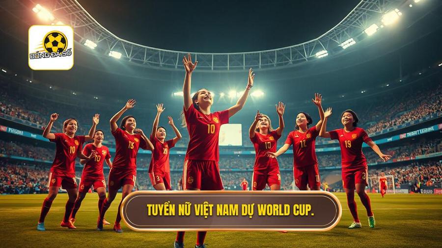 1. Tuyển nữ Việt Nam dự World Cup.