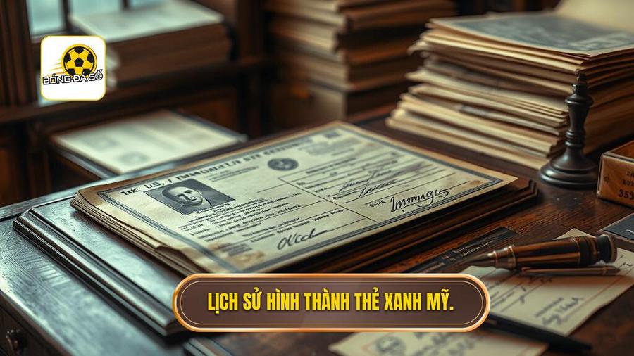 2. Lịch sử hình thành thẻ xanh Mỹ.