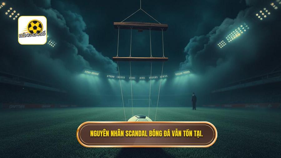 3. Nguyên nhân scandal bóng đá vẫn tồn tại.