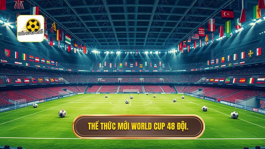 Thể thức mới World Cup 48 đội.