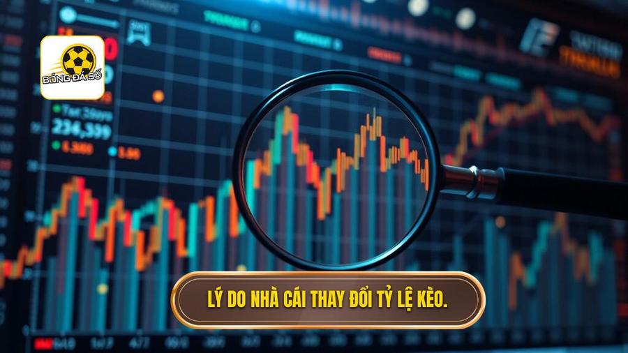 Lý do nhà cái thay đổi tỷ lệ kèo.