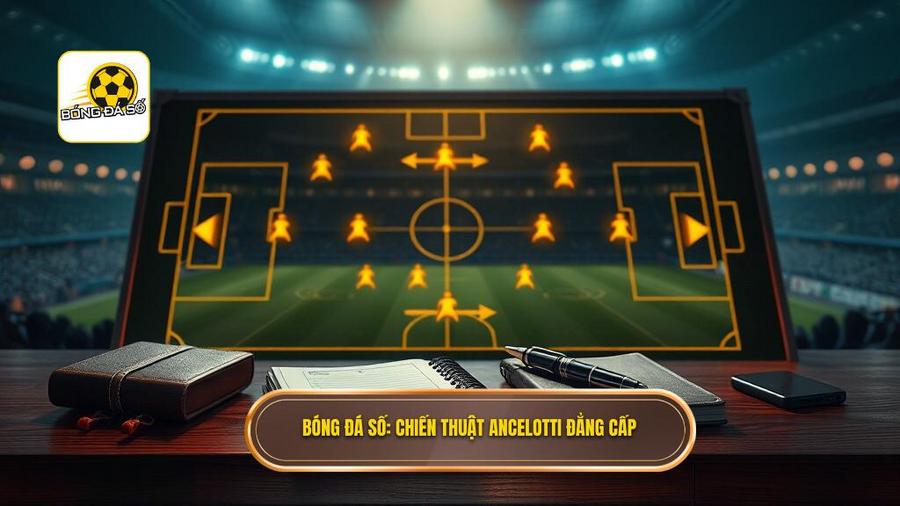 Chiến thuật Carlo Ancelotti: Đỉnh cao của sự tùy biến và quản trị nhân sự