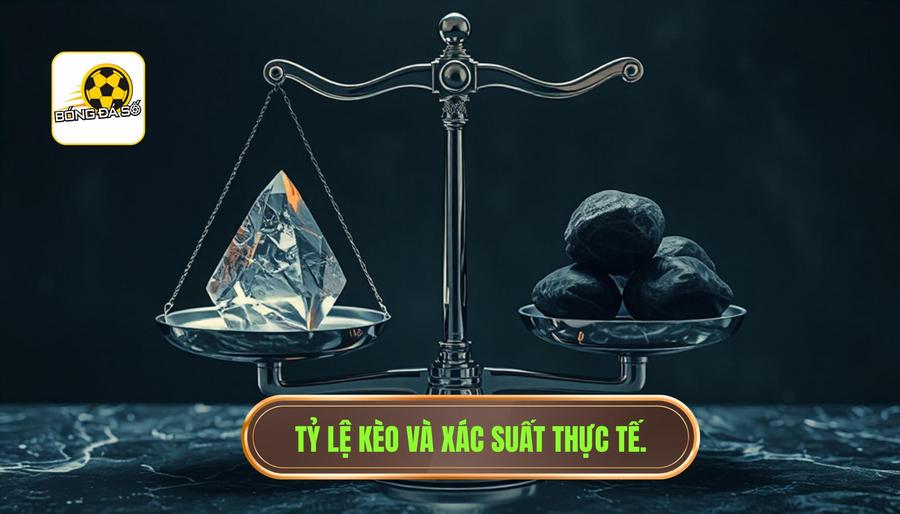Tỷ lệ kèo không phản ánh hoàn toàn xác suất thực tế
