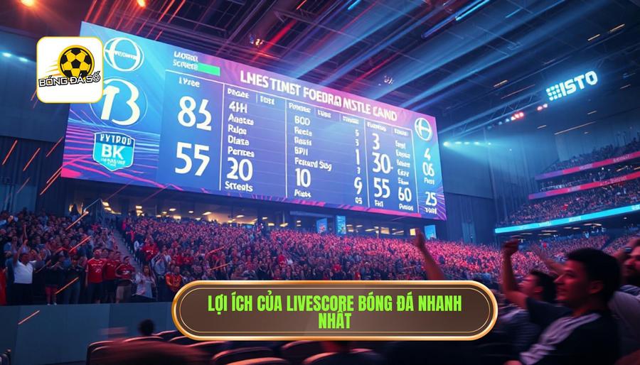 Lợi ích của livescore bóng đá nhanh nhất