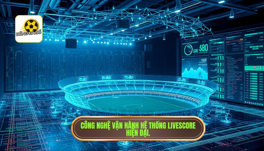 Công nghệ vận hành hệ thống livescore hiện đại