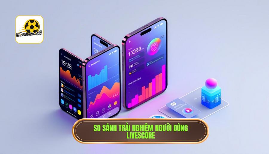 So sánh trải nghiệm người dùng Livescore
